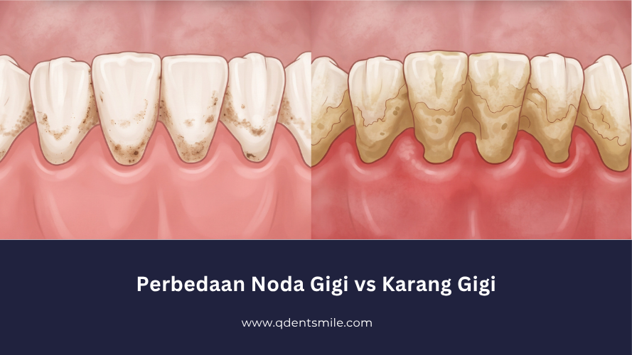 noda gigi vs karang gigi